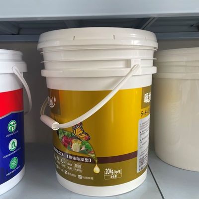 Silk Screen/Heat Transfer/IML Printing Plastic Bucket 5L/10L with Sealable Lid