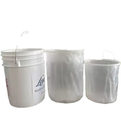 Red Custom Liner for Paint Glue and Chemical Liquid in Plastic Bucket Container