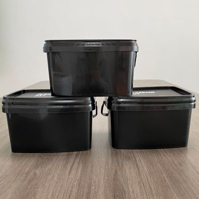 GAP/ISO/FDA Certified Red Square Ice Container with Customize Printing and Customize