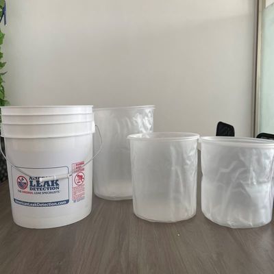 Convenient Red Disposable Plastic Bucket Liner Customize Needs for Easy Disposal