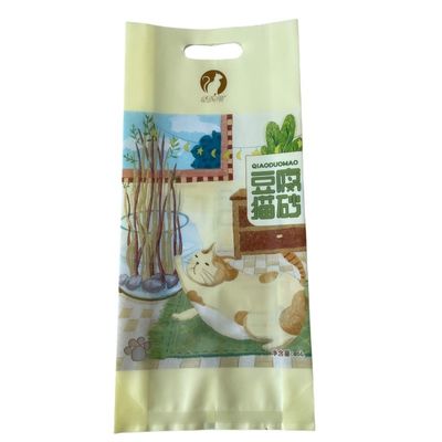 PE Material Cat Litter Bag with Handle and Zip Lock Your Feline Friend's Best Choice