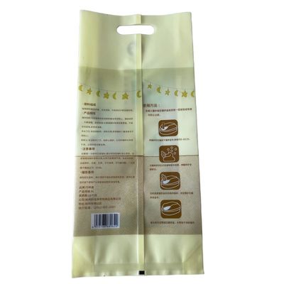 PE Material Cat Litter Bag with Handle and Zip Lock Your Feline Friend's Best Choice