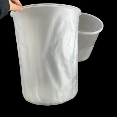1.0-2.5mm Thickness Disposable Bucket Liner for 20L Pail in Yellow Anti-Static Plastic