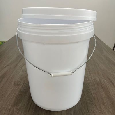 20 Litre HDPE Plastic Bucket with Tamper Proof Screw Lid and Durable Material