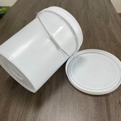 20 Litre HDPE Plastic Bucket with Tamper Proof Screw Lid and Durable Material
