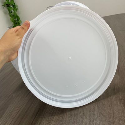 20 Litre HDPE Plastic Bucket with Tamper Proof Screw Lid and Durable Material