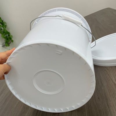 20 Litre HDPE Plastic Bucket with Tamper Proof Screw Lid and Durable Material