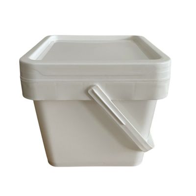 1 Gallon Square Bucket with Lid 4 Liter Thickness 1.0 to 2.5 MM Tool Storage Solution