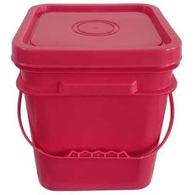 Recycle PP Plastic Container 5 Gallon 6.5 Gallon 20L 25L Buckets with Lid and Handle