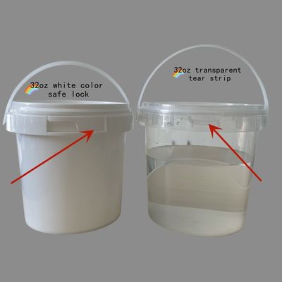 1L 2.5L 2L 3L 4L 5L 10L 18L 20L 5 Gallon Plastic Buckets with Heat Transfer Printing