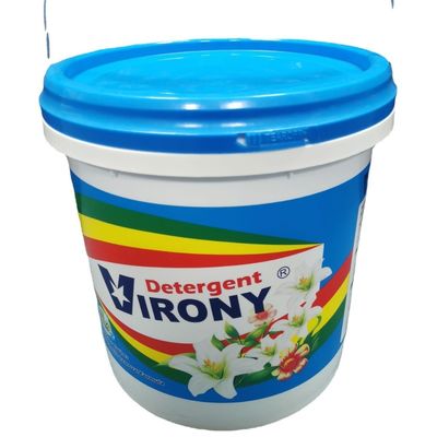 1.0 to 2.5 MM Thickness Round Plastic Bucket for Laundry Detergent Powder Round Bucket