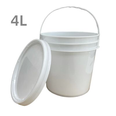 Custom LOGO 1L 2L 3L 4L Clear Container Packaging Plastic Bucket with Lids