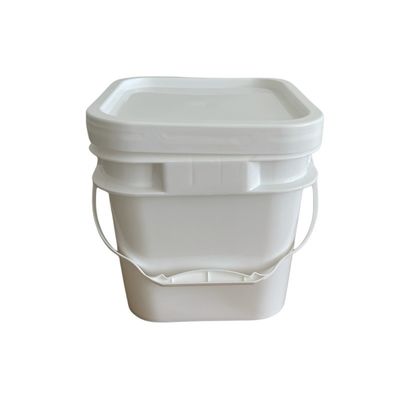 Recyclable Plastic Buckets 1 Gallon and 5 Gallon Sizes with GAP/ISO/FDA Certification