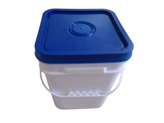 Recyclable Plastic Buckets 1 Gallon and 5 Gallon Sizes with GAP/ISO/FDA Certification