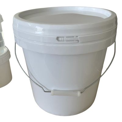 5kg Plastic Bucket and 5L Red Plastic Jerry Bucket for Chemical Liquid Container