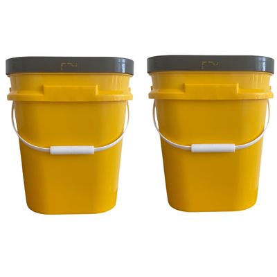 90 mil All Purpose Pail Food Grade Plastic Bucket with Lid and Handle Made in Qingdao