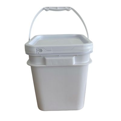 Custom Printing Plastic Bucket for Coffee Beans Round or Square Shape Leak Proof Design