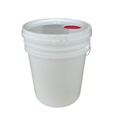 20L Plastic Pail with Easy-Opening Nozzle Lid Durable and Versatile Design