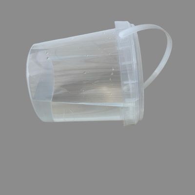 Customize 1L 2L 3L 1 Gallon Food Grade Unbreakable Clear Plastic Buckets for Industrial