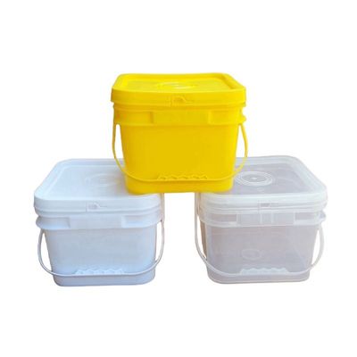GAP/ISO/FDA Certified 4L 5L 10L 15L 16L 18L 20L 25L Food Grade PP Plastic Bucket