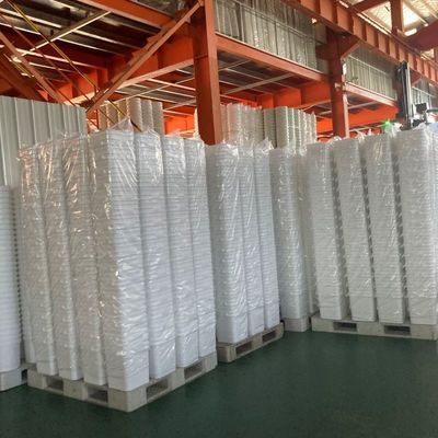 Metal or Plastic Handle Square Plastic Bucket with Heat Transfer and IML Printing