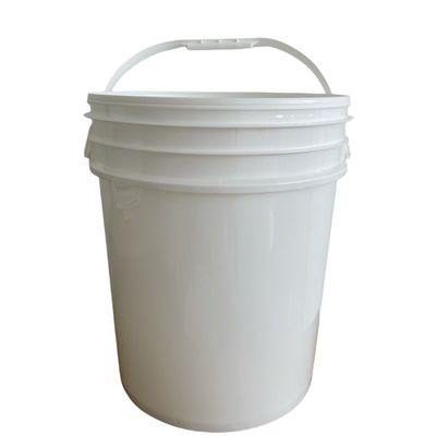 20L 25L Food Grade 5 Gallon 7 Gallon Plastic Buckets With Handle Paint Plastic Pail IML