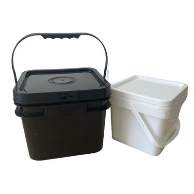 Customize 5L/8L Round Plastic Pail for Mineral Water 1.0-2.5mm Thickness and Durable