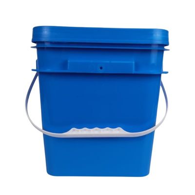 4L 5L 6L 7L 8L 10L 15L 18L 20L Square Plastic Bucket with Lid Custom Logo Printing