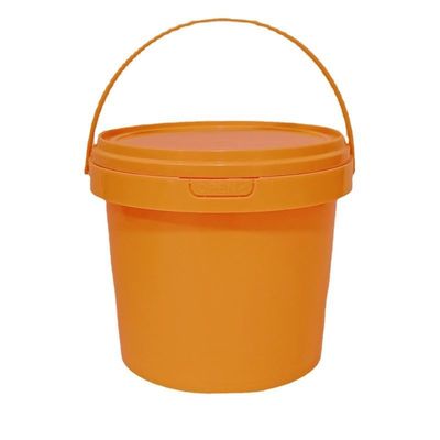 1L-10L Clear Plastic Buckets with Lid and Handle Multi-Functional Thickness 1.0-2.5mm