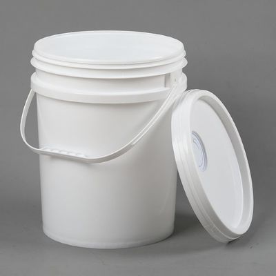 Gravure Printed 25L Plastic Pail with Lid Durable and Customizable