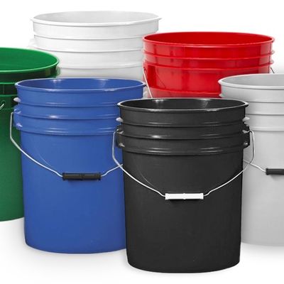 Black Plastic Bucket for Construction Epoxy HDPE Bucket Durable and Long-Lasting Design