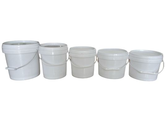 Blue 3 Gallon HDPE Plastic Buckets and Pails for Food Grade Material Handling Solutions