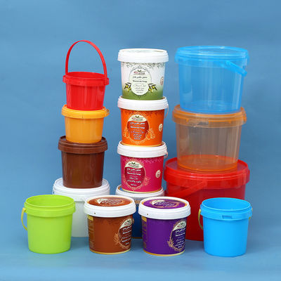 3 Gallon Freezer Ice Cream Plastic Container with Leak Proof Lid Handle and Accessories