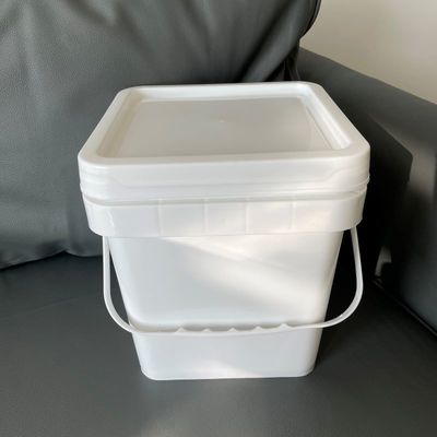 Pickles 5L 6L 8L 10L Square Plastic Bucket with Custom Color LOGO and Easy-Opening