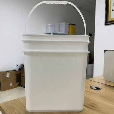 Colorful Custom Square Container with Lid and Handle GAP/ISO/FDA Certified Perfect