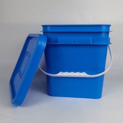 Laundry Detergent Container Pail with Cover GAP/ISO/FDA Certified and HDPE Material