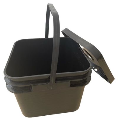 Easy Open Close Square Plastic Pail 5L 8L 10L 15L 20L Thickness 1.0 to 2.5 MM Durable