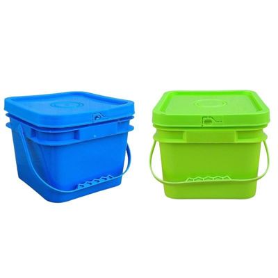 1.0 to 2.5 MM Thickness Plastic Storage Pail Tubs Barrel and Square Bucket
