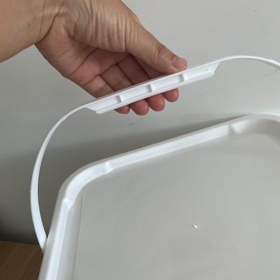 5L-20L Pail Square Plastic Bucket with Customized Printing and Polypropylene Material