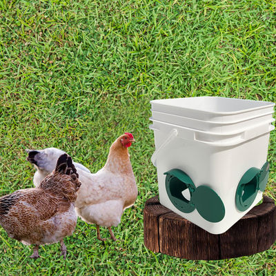 Leak Proof Square Plastic Bucket for Water and Animal Feeding 1.0 to 2.5 MM Thickness