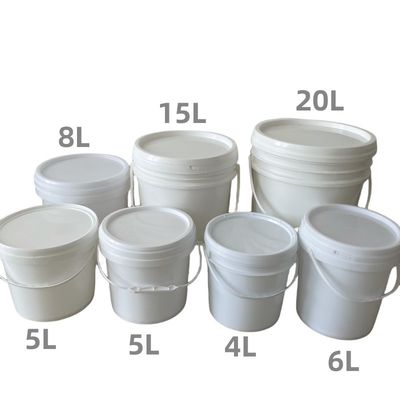 Tool 5L/8L/10L Custom Printing Plastic Bucket Pail with Lid