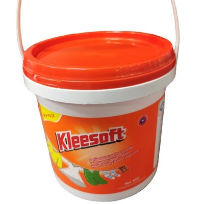 Easy-Opening 1 Gallon Plastic Pail Storage Bucket for Convenient and Organized Storage