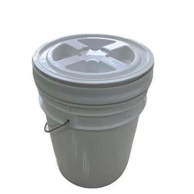 Leak Proof 5 Gallon 6 Gallon Plastic Round Bucket with Handle Customize to Your Needs