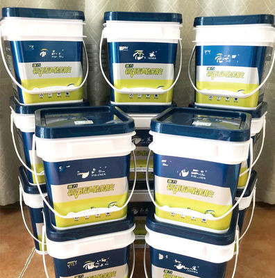 2L/4L/5L/8L/10L/15L/18L PP Container Plastic Pail 5 Gallon Square Bucket with Lid