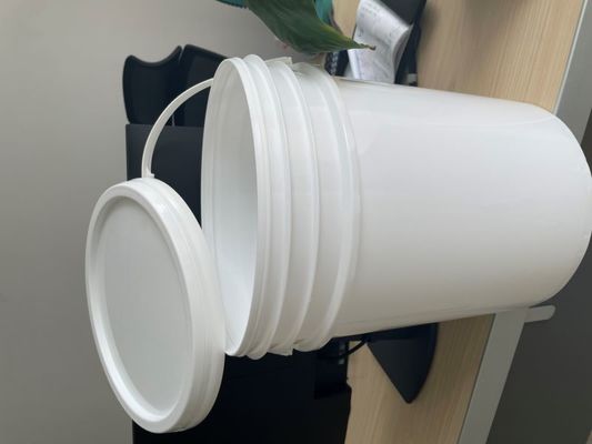 Round 6.5 Gallon Container 25 Liter Plastic Bucket with Lid and 1.0 to 2.5 MM Thickness