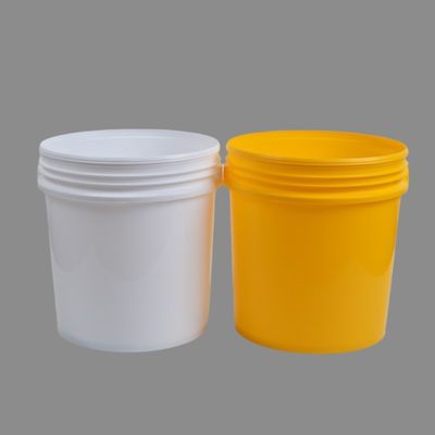PP Pail Container Plastic Bucket with Tear-Band-lid Customizable Printing Options