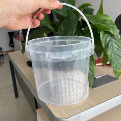 500ml Round Plastic Container with Lid Food Grade Transparent Round 8/12/16/24/32 oz