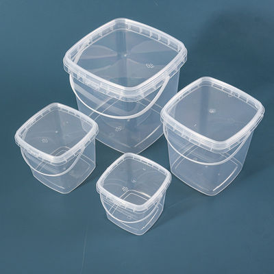 1.0-2.5 MM Thickness Jumbo Buckets with Accessories Lid Handle Made in Plastic Tubs