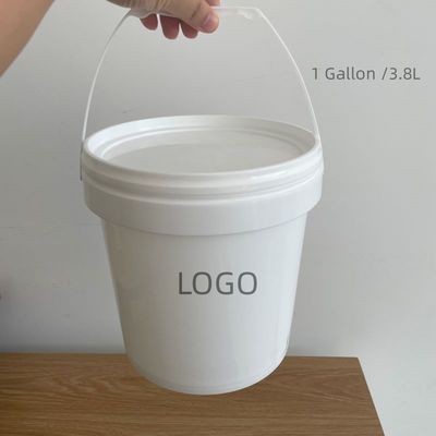 Transparent Color Recycle Plastic Bucket with Lid 8oz 18oz 24oz 32oz Food Grade Round