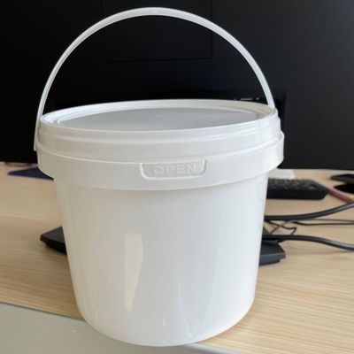 Polypropylene Material Round or Square 3L 5L Food Container with lid Plastic Bucket